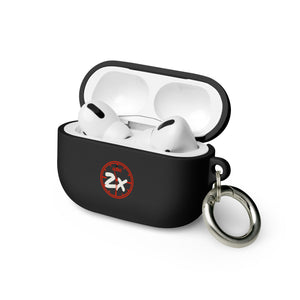 Nunnie 2x blk/Red AirPods case