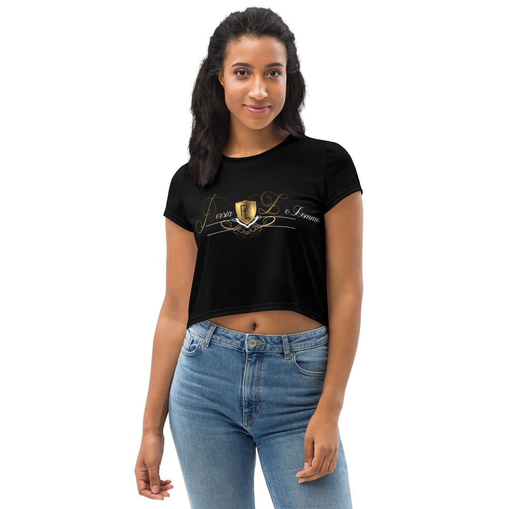 Persia Ledomme' Signature Crop Tee