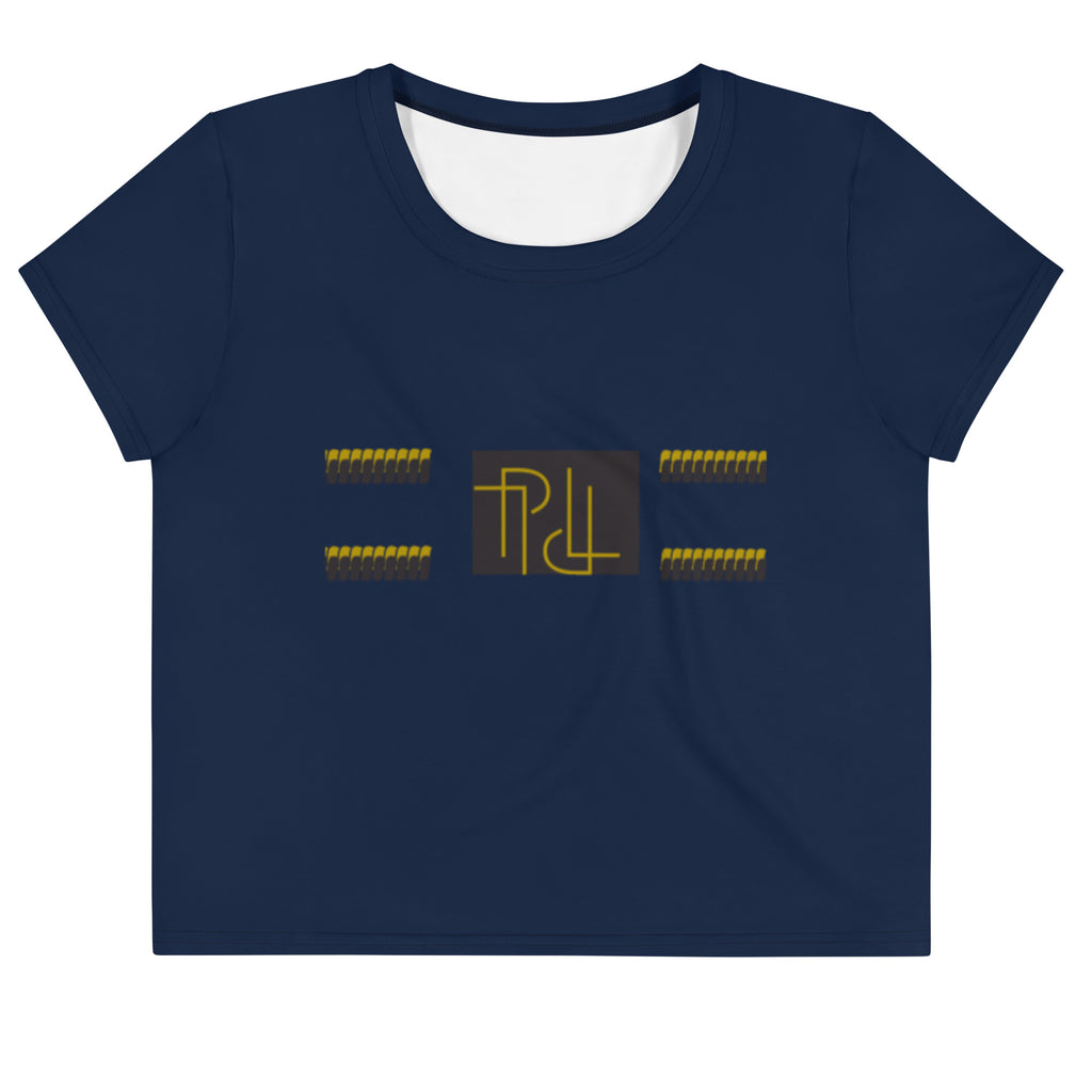 PL Brands Crop Tee (Navy)