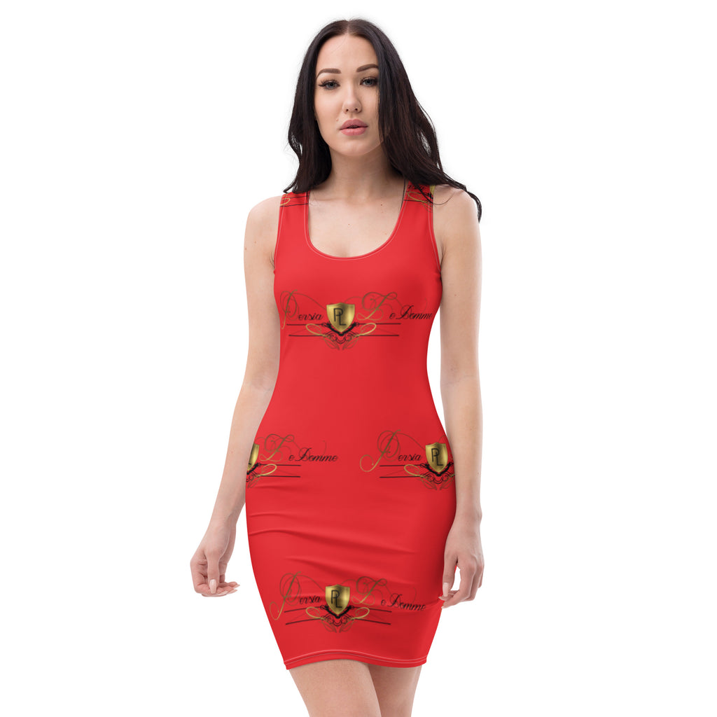 PL logo Signature Dress (Red)