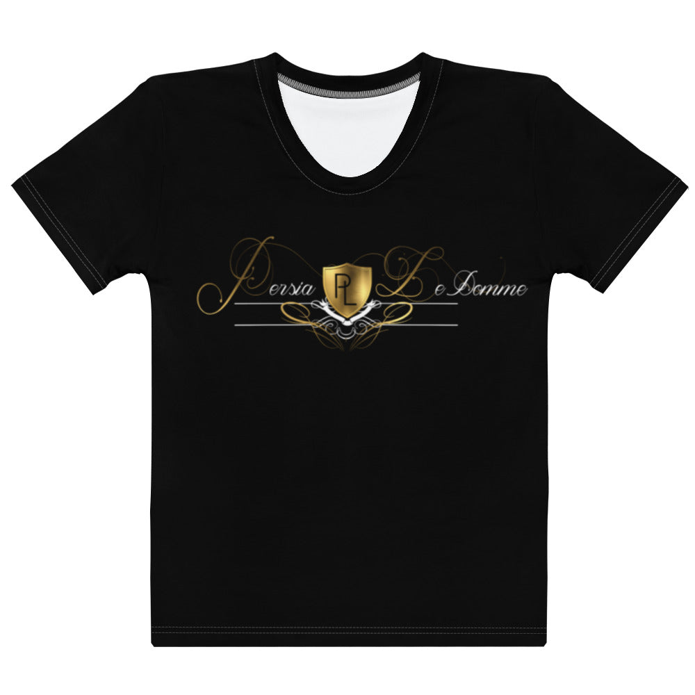 Persia Ledomme' Signature fitted Tee (Blk)