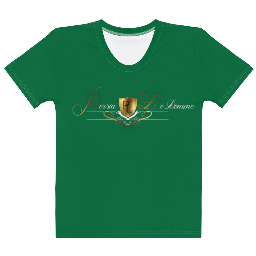 Persia Ledomme' Signature fitted Tee (Green)