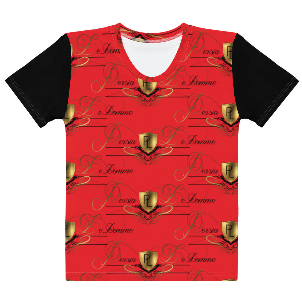 PL logo Signature Tee (Red/blk)