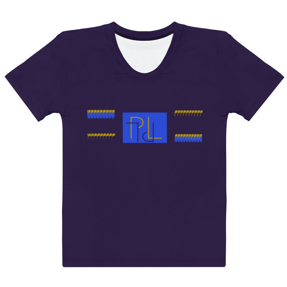 PL Brands fitted Tee (purple/bl/)