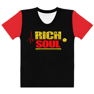 RichSoul Women's T-shirt (Red/Blk)