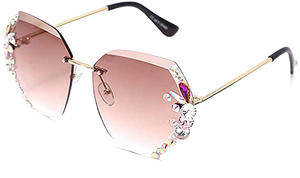 Crystal Studded Glasses