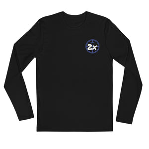 Nunnie 2x Long Sleeve Fitted Crew