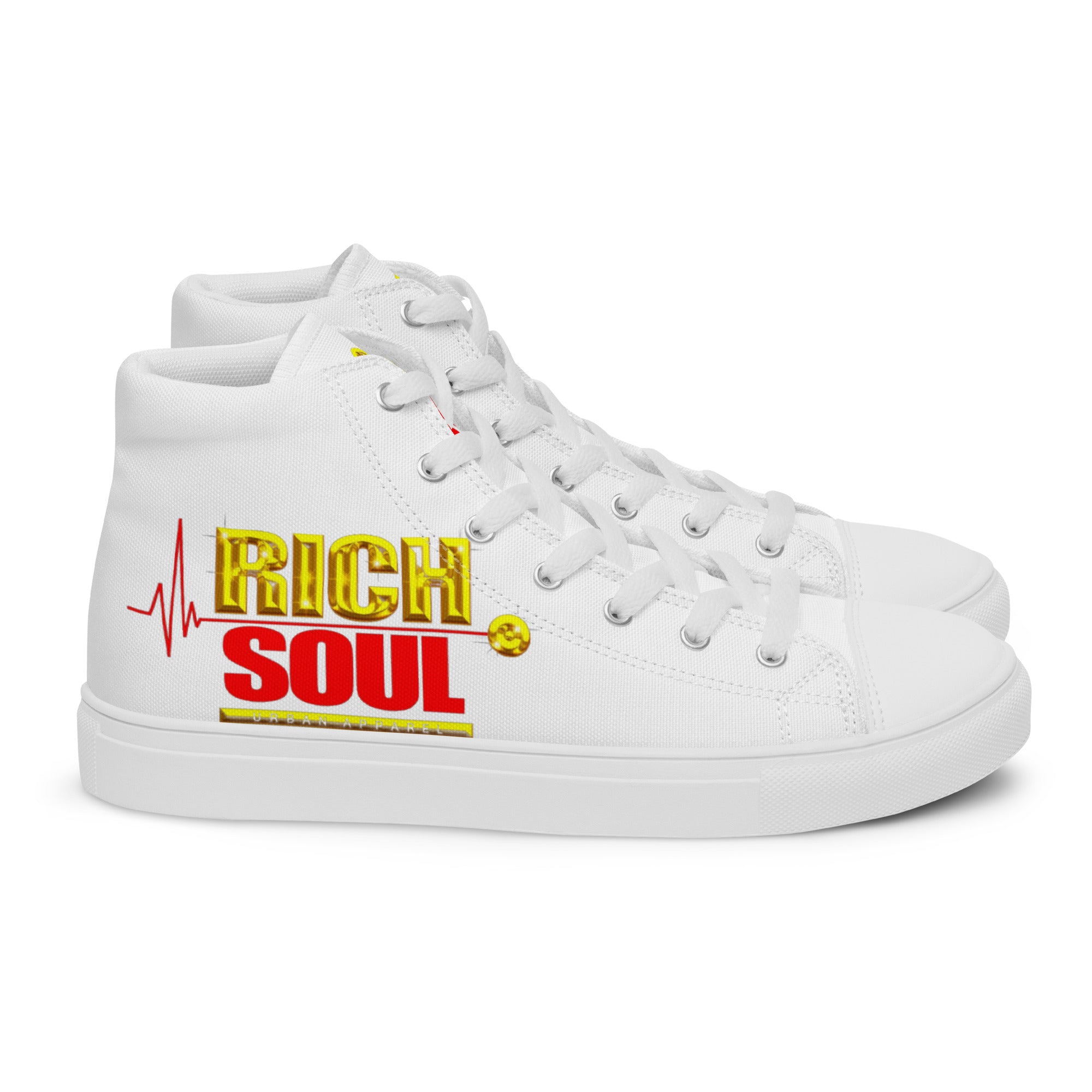 Men’s RichSoul high tops (wh)