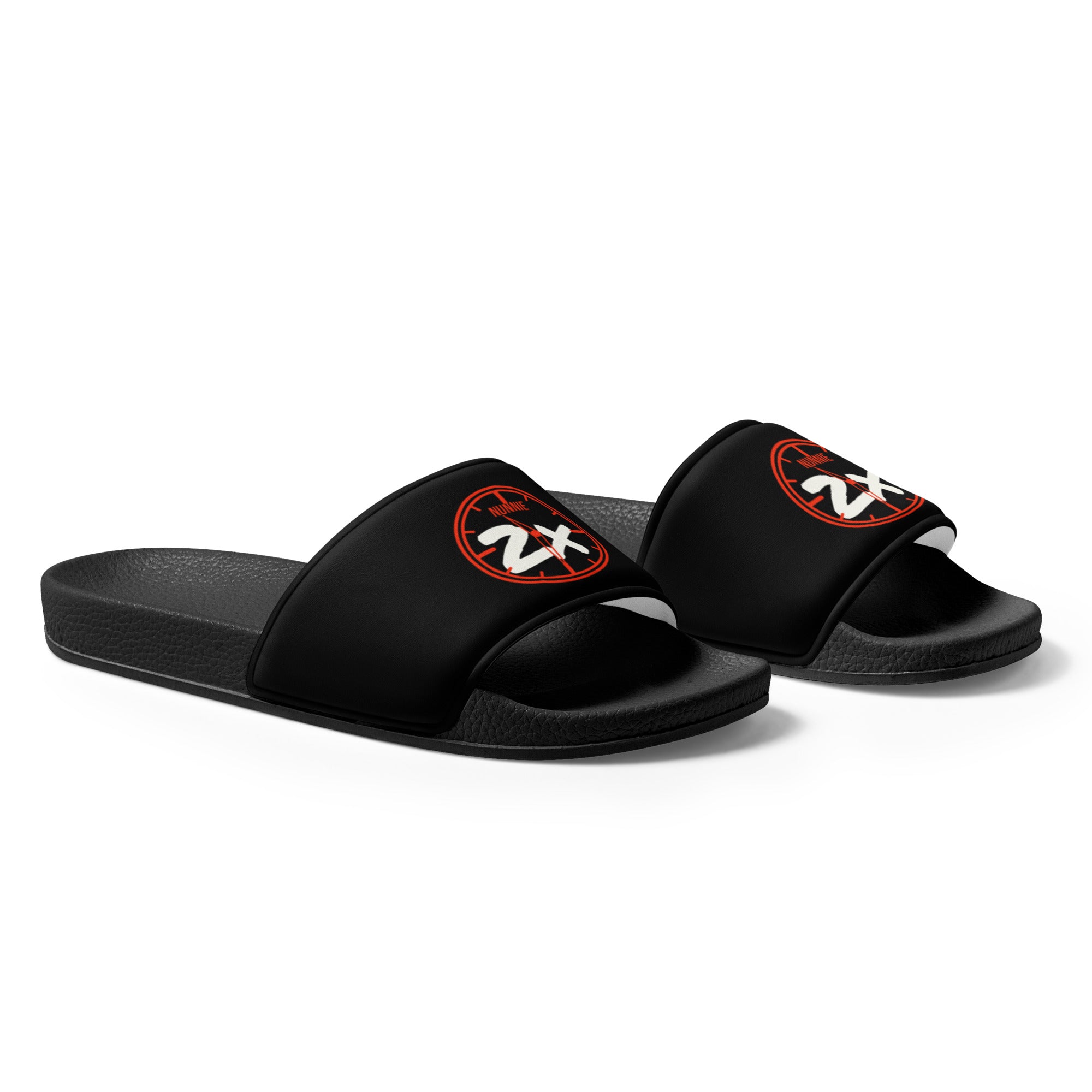 Nunnie2x Red/blk Men’s slides