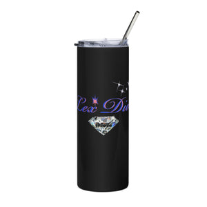 Blk Lex Dior Stainless steel tumbler