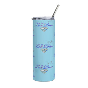 Sky Blue Lex Dior Signature tumbler