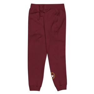 Nunnie2x Unisex fleece sweatpants (blk/gld)