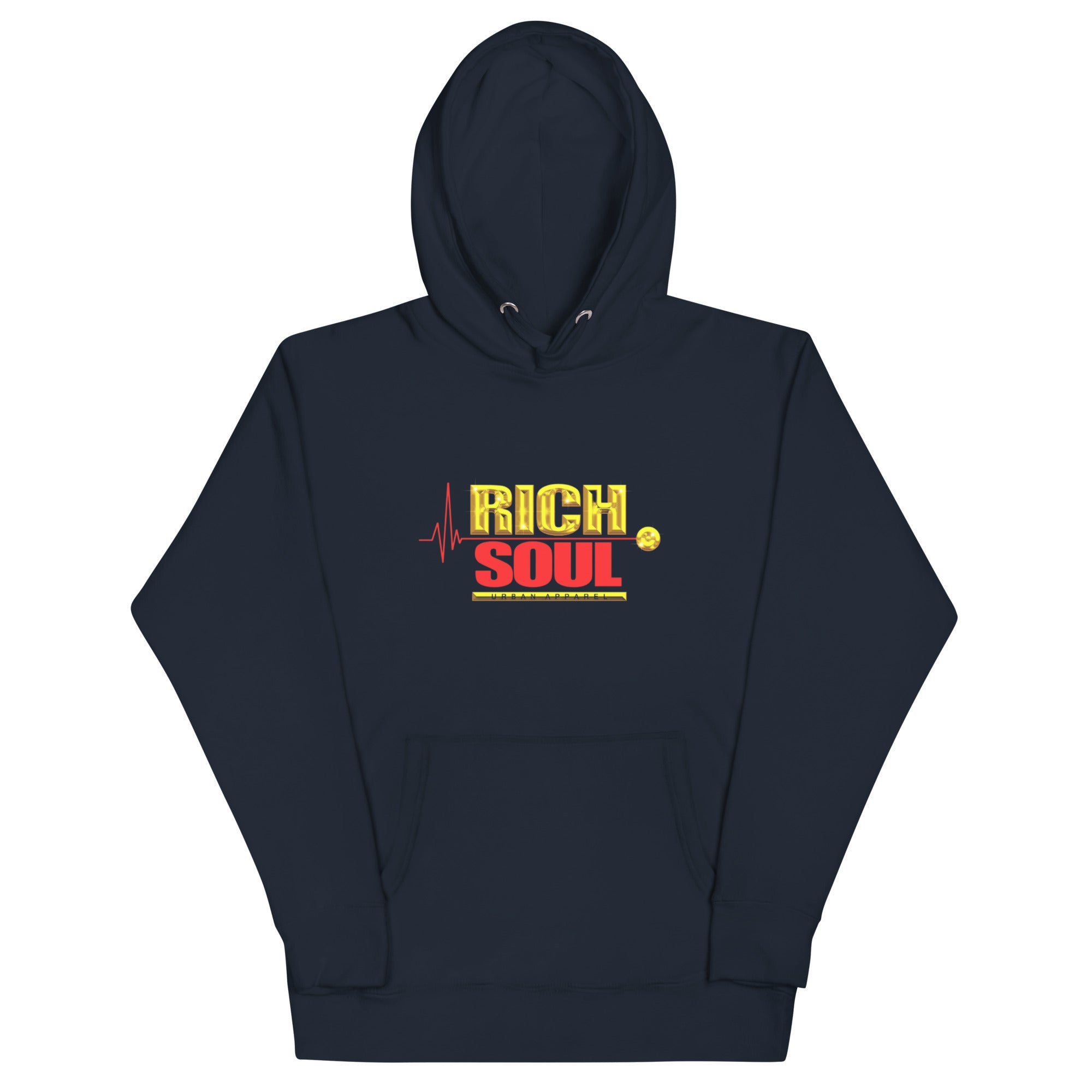 RichSoul Urban Apparel Unisex Hoodie (Gray)