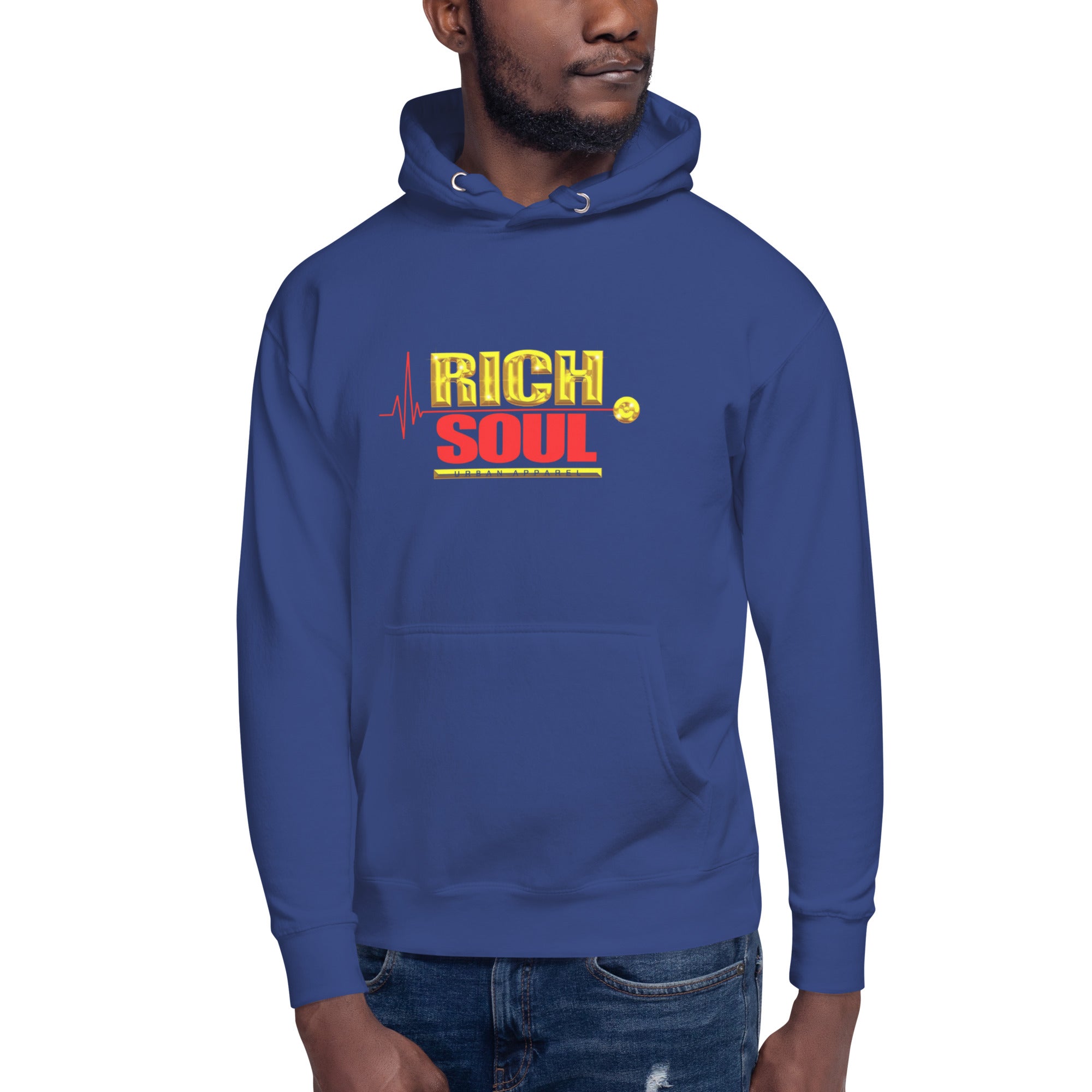 RichSoul Urban Apparel Unisex Hoodie (blk)