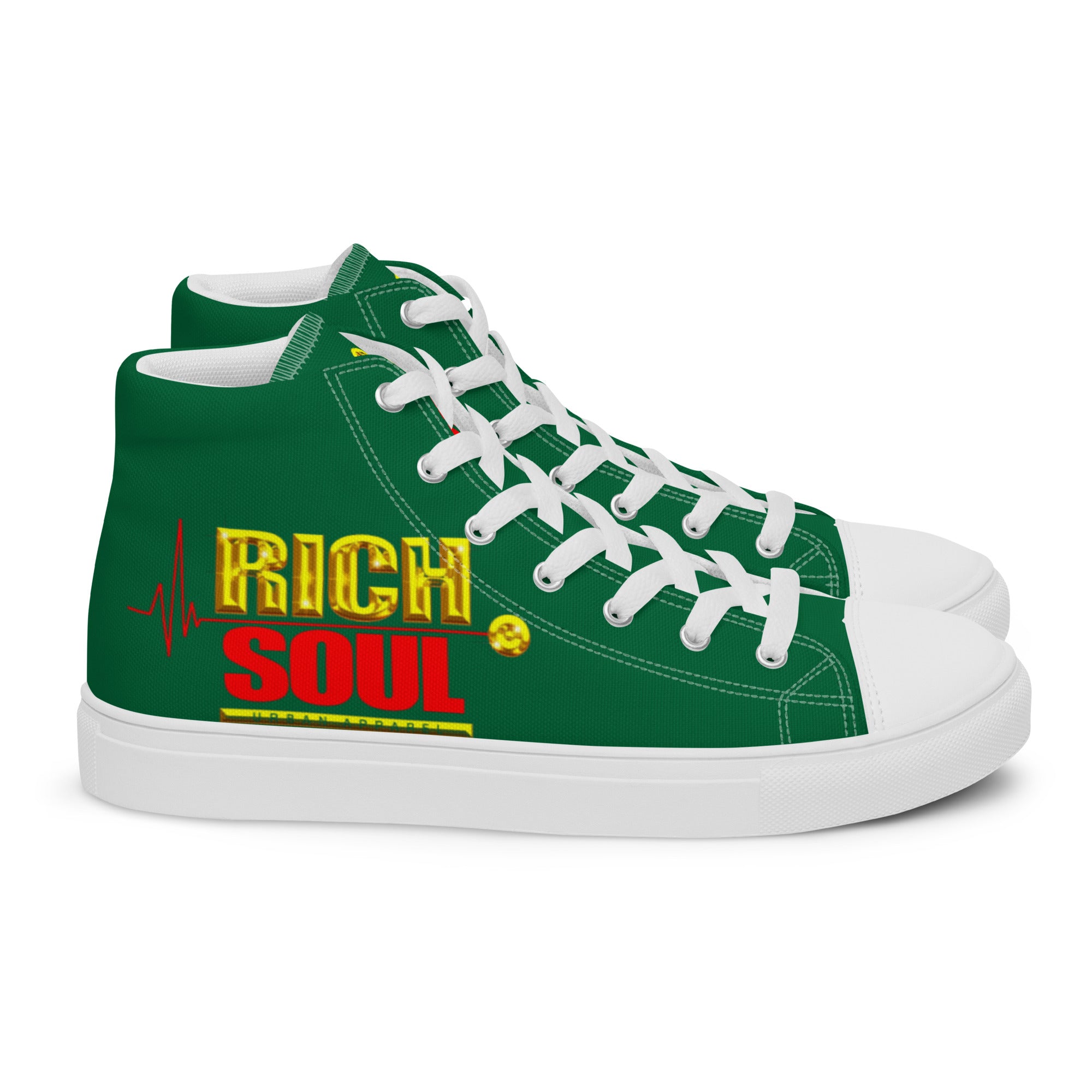 RichSoul Women’s high tops (Money Green)