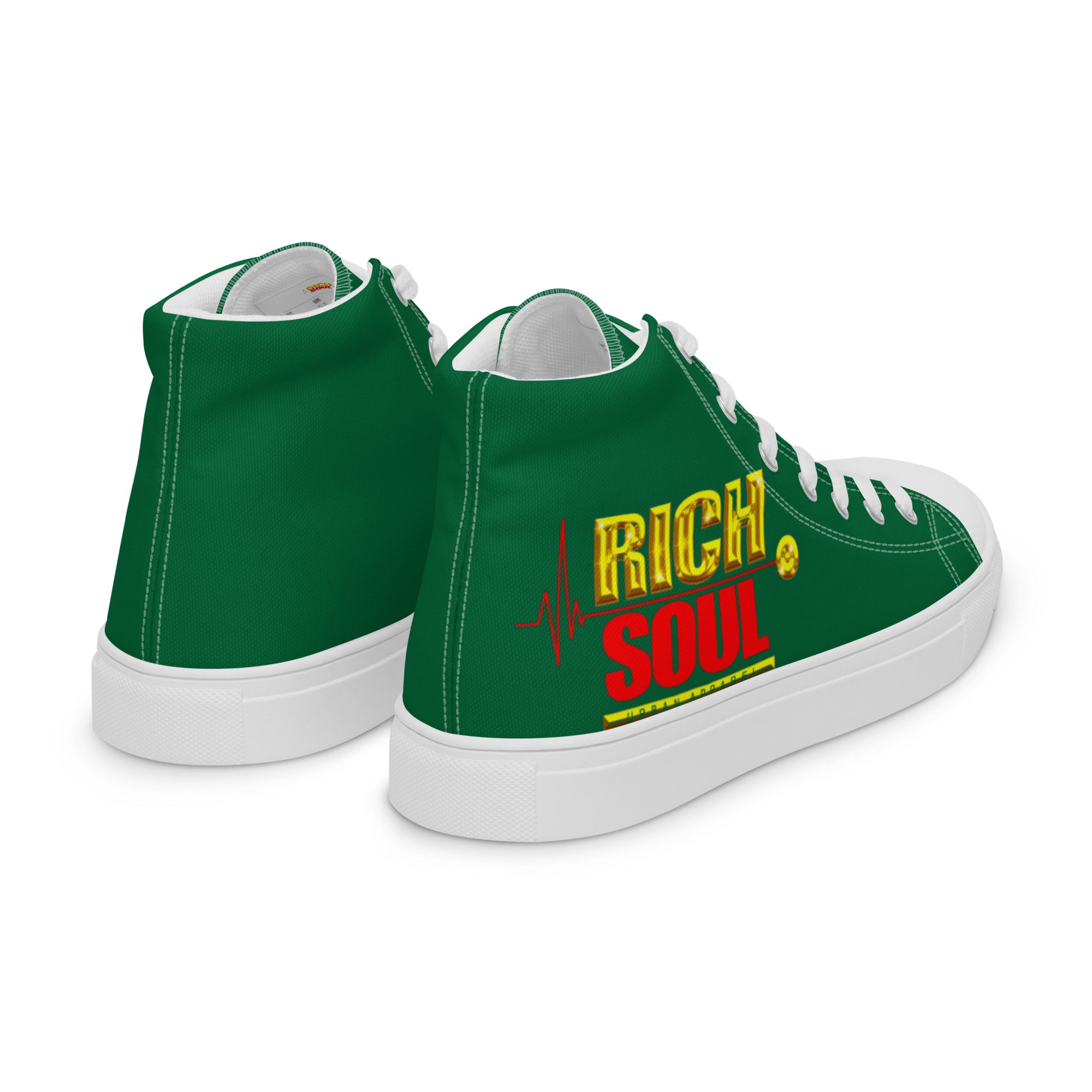 RichSoul Women’s high tops (Money Green)