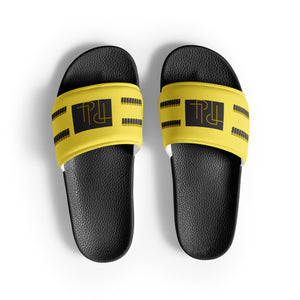 PL Brands Women's slides (yellow)