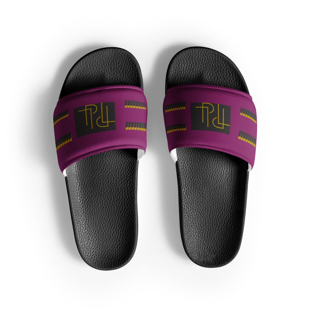 PL Brands Women's slides (plum)