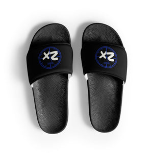 Nunnie 2x Blk/Blue Women's slides