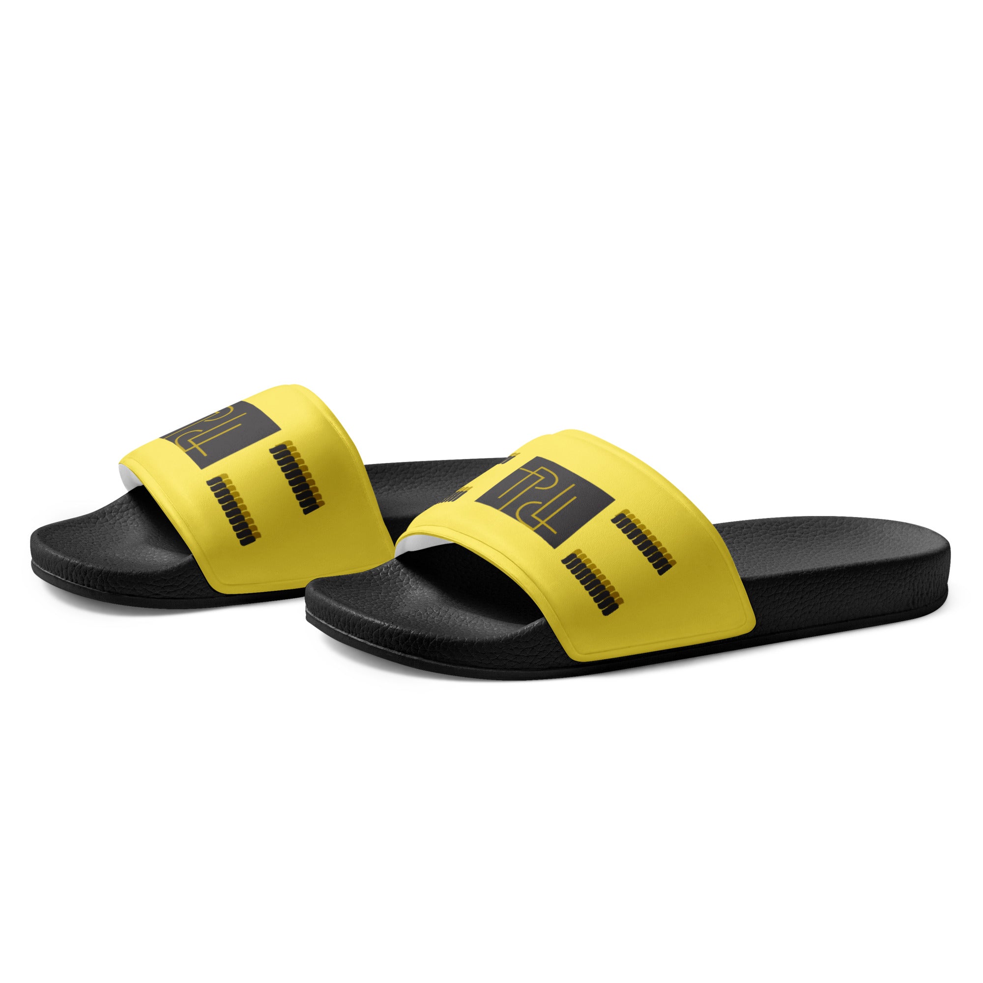 PL Brands Women's slides (yellow)