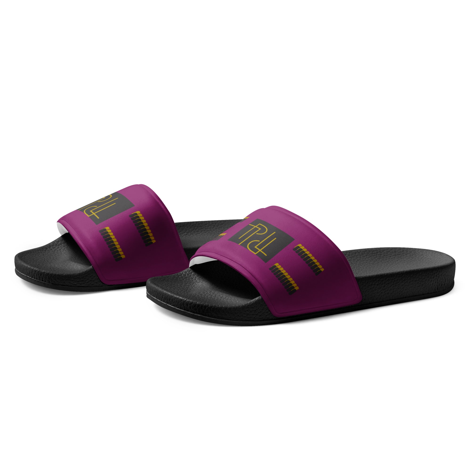 PL Brands Women's slides (plum)