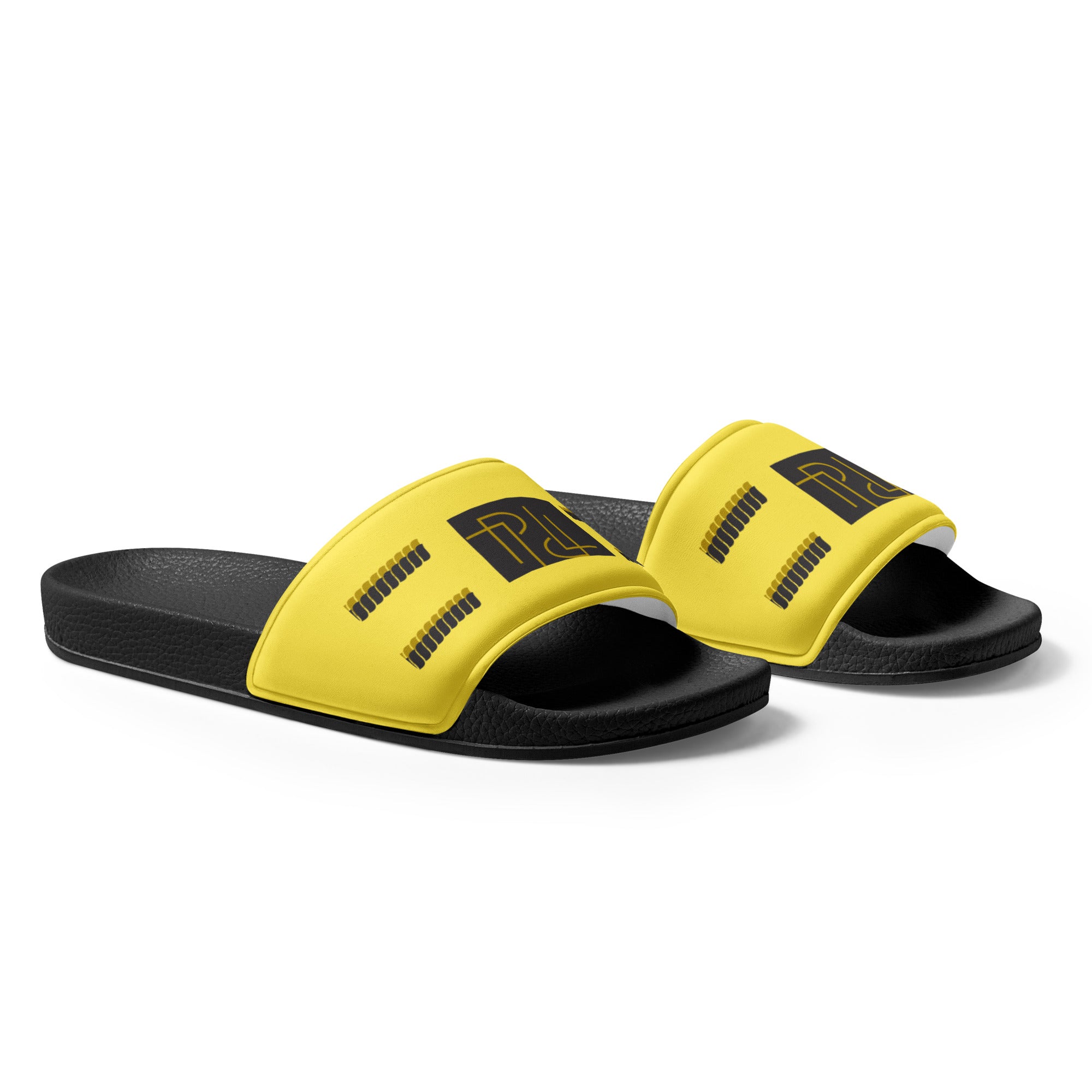 PL Brands Women's slides (yellow)