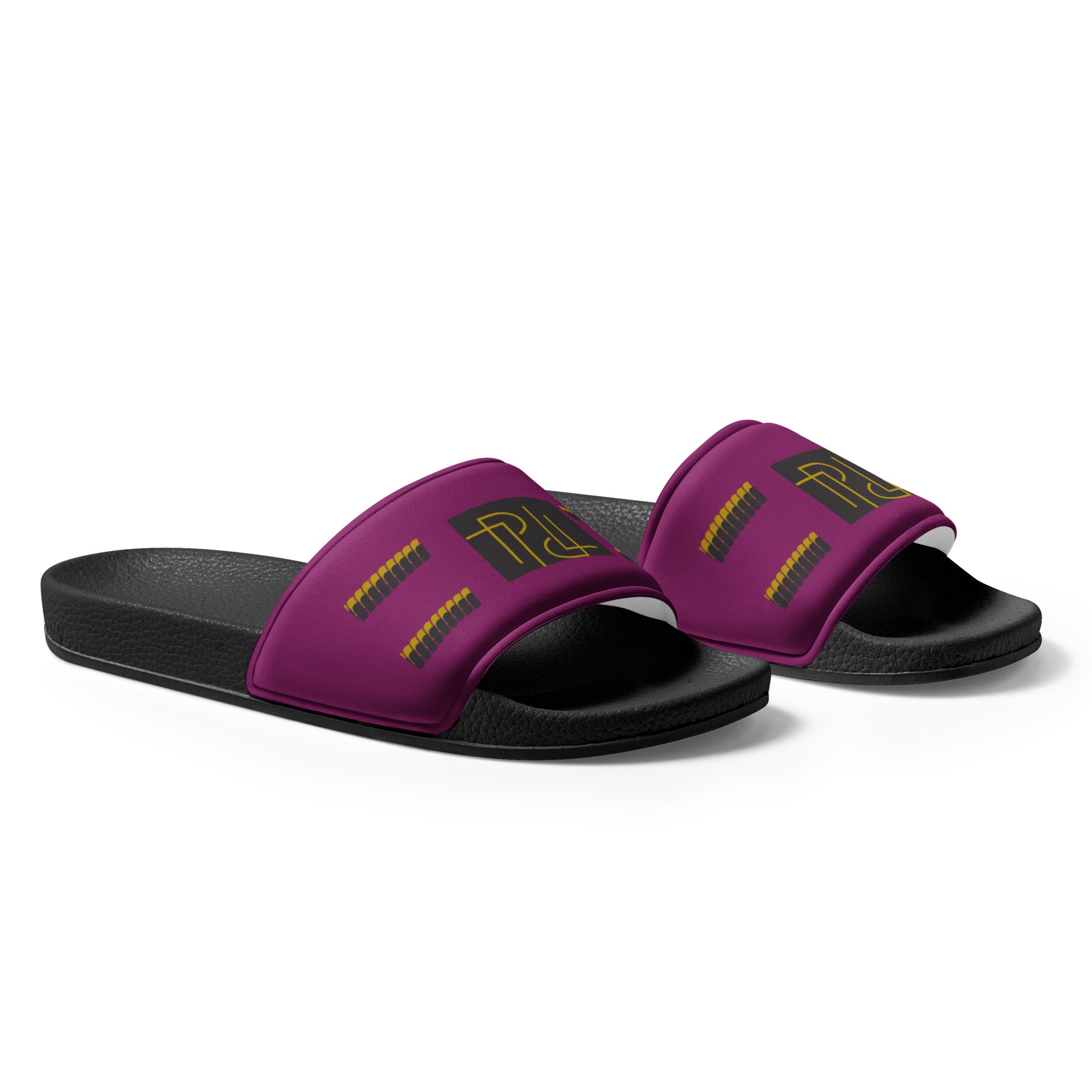 PL Brands Women's slides (plum)