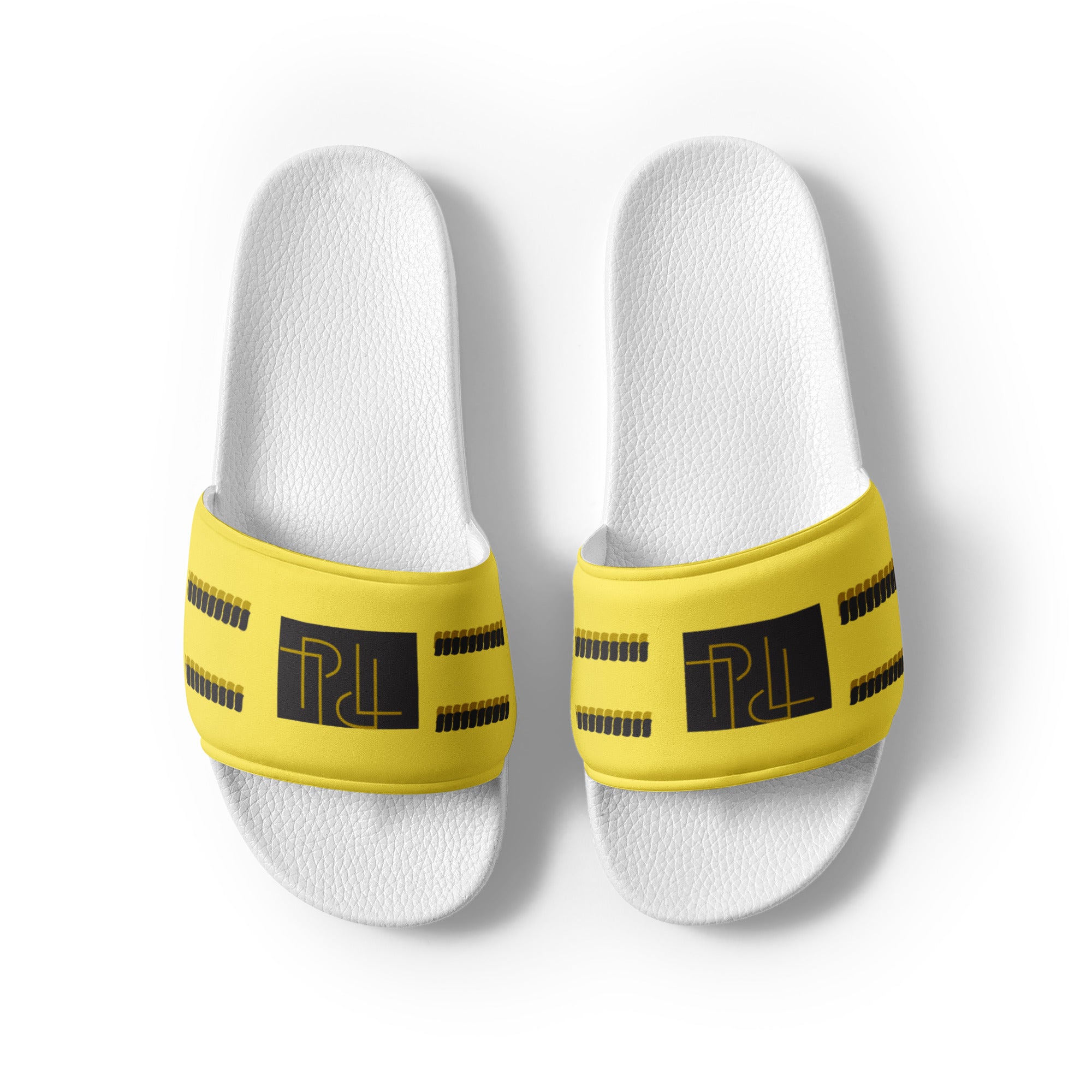 PL Brands Women's slides (yellow)