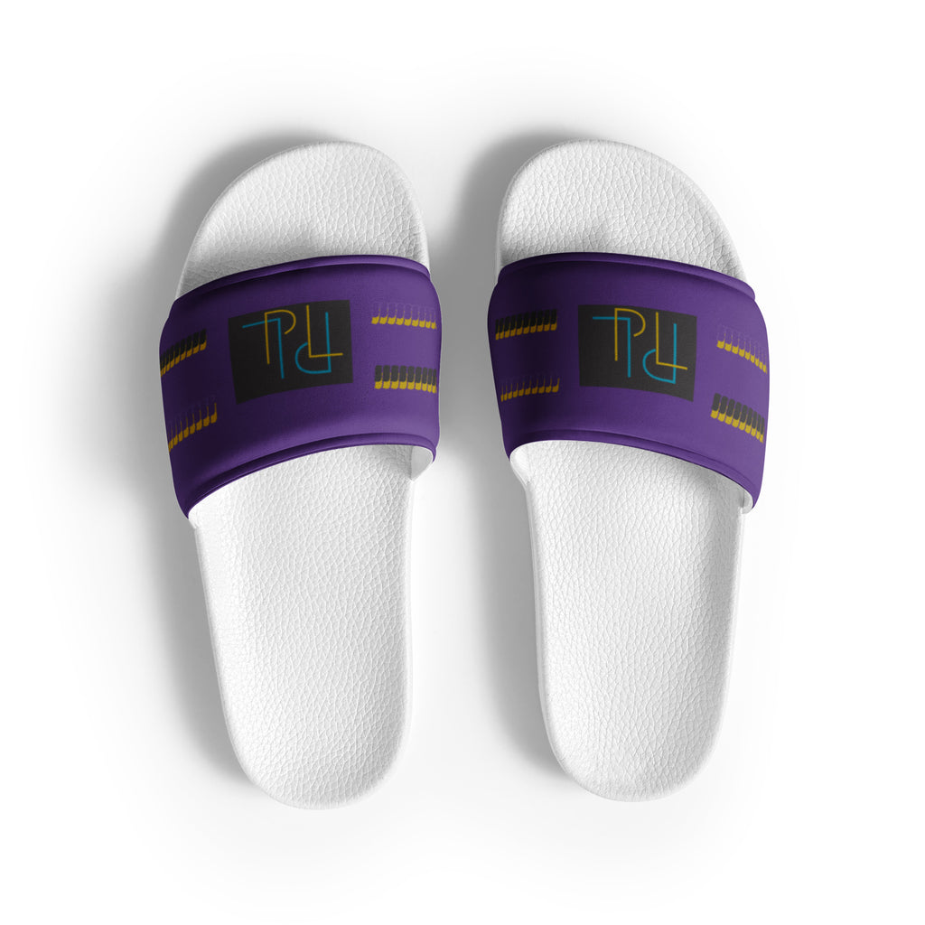 PL Brands Women's slides (Purple/blk)