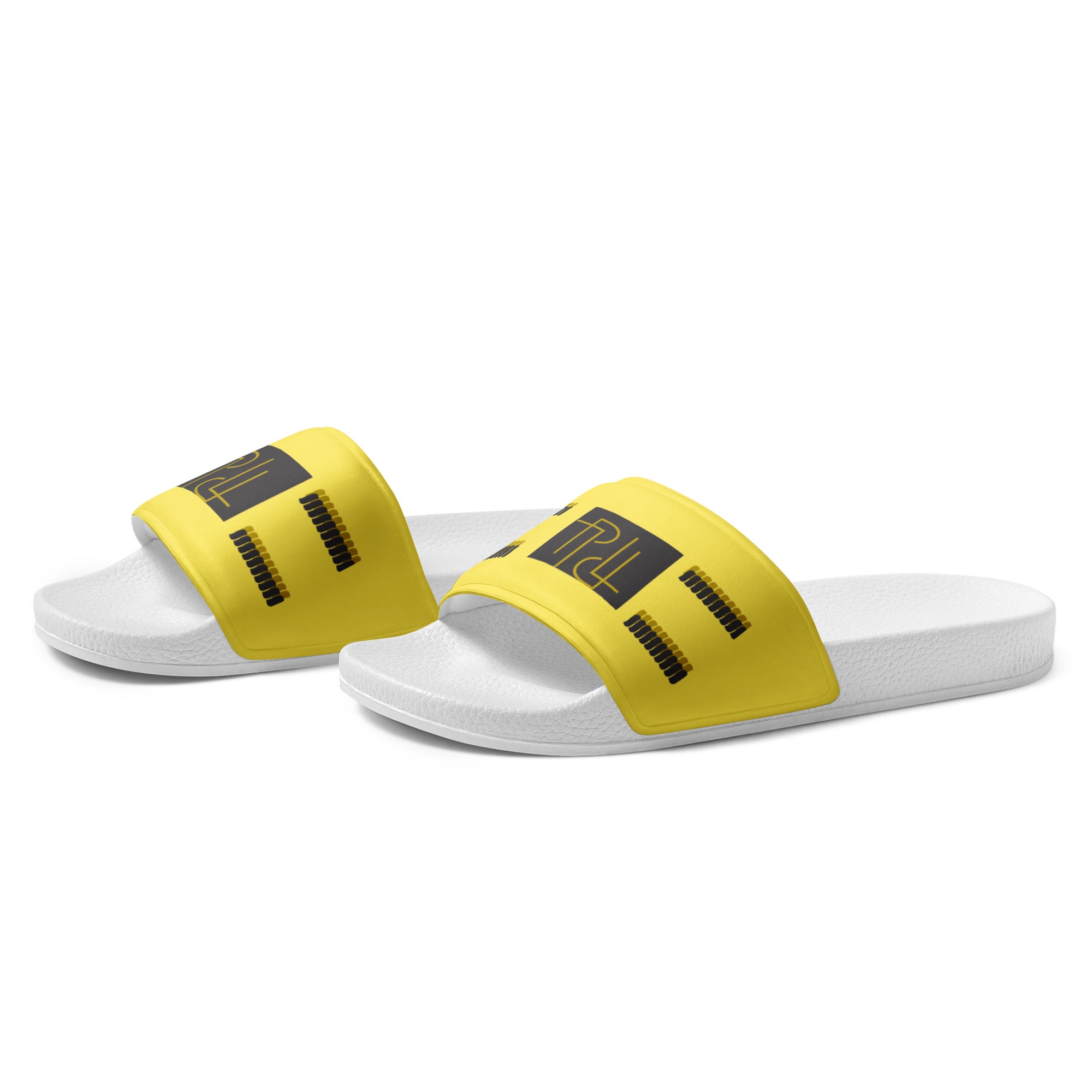 PL Brands Women's slides (yellow)