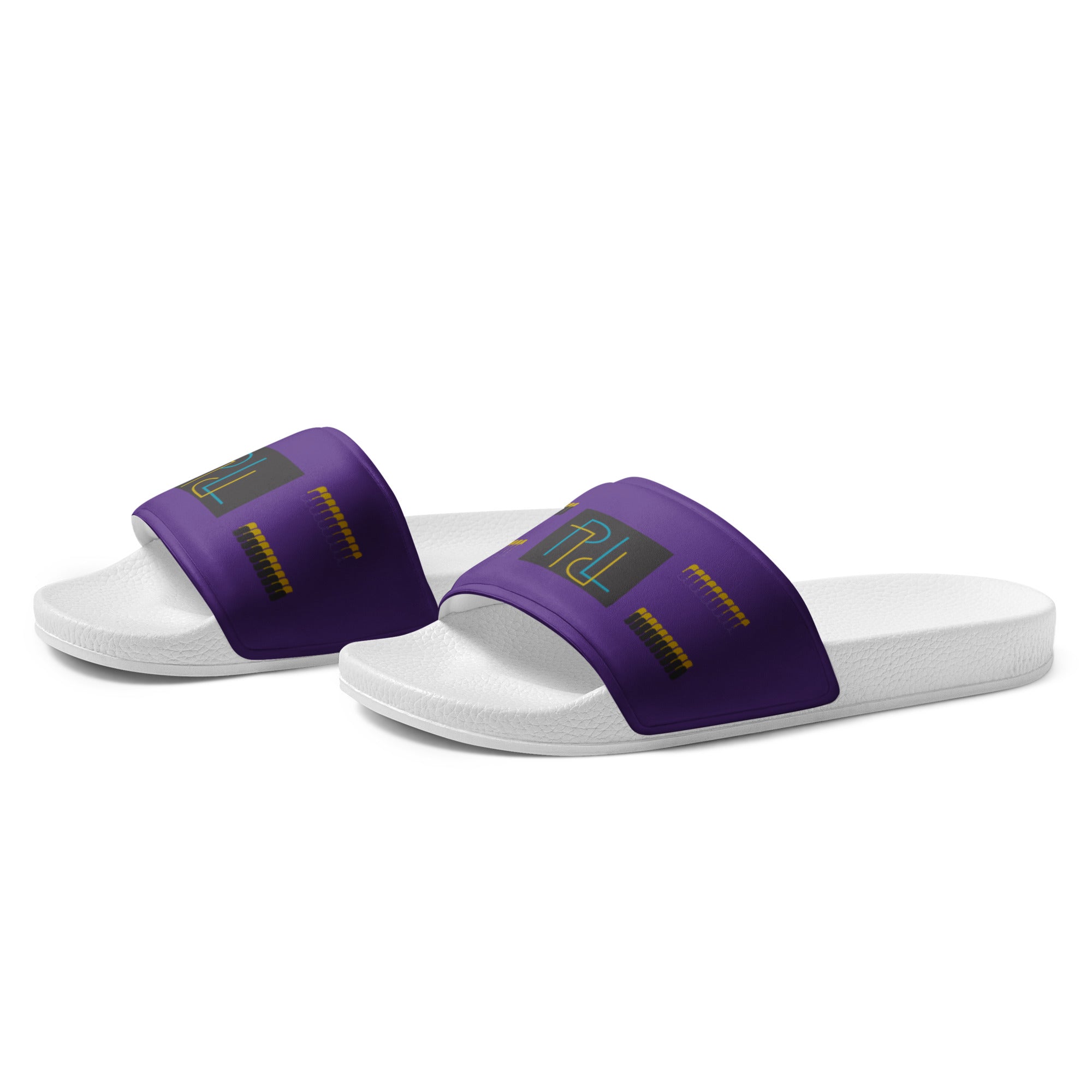 PL Brands Women's slides (Purple/blk)